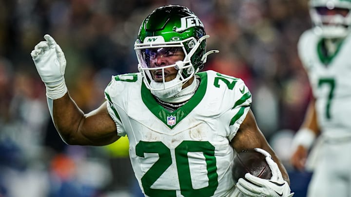 New York Jets running back Breece Hall