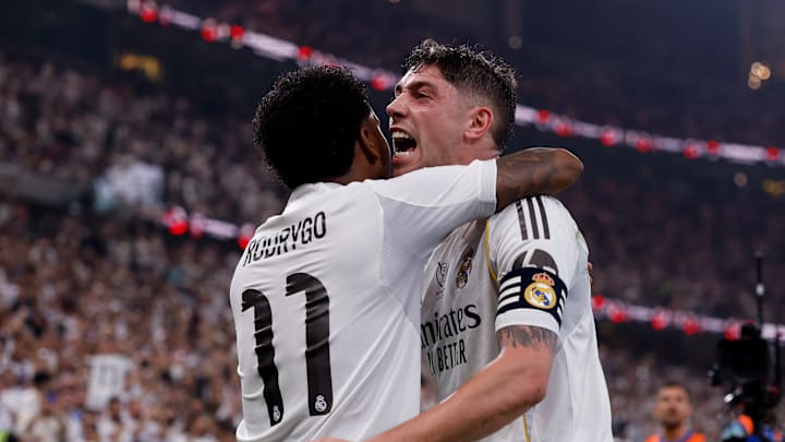 Rodrygo et Federico Valverde