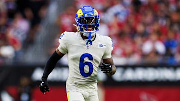 Los Angeles Rams cornerback Tre Tomlinson (6)