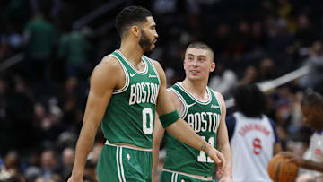 Boston Celtics, Jayson Tatum, Payton Pritchard, Sam Hauser, Derrick White