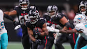 Atlanta Falcons running back Bijan Robinson