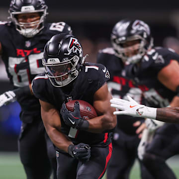 Atlanta Falcons running back Bijan Robinson
