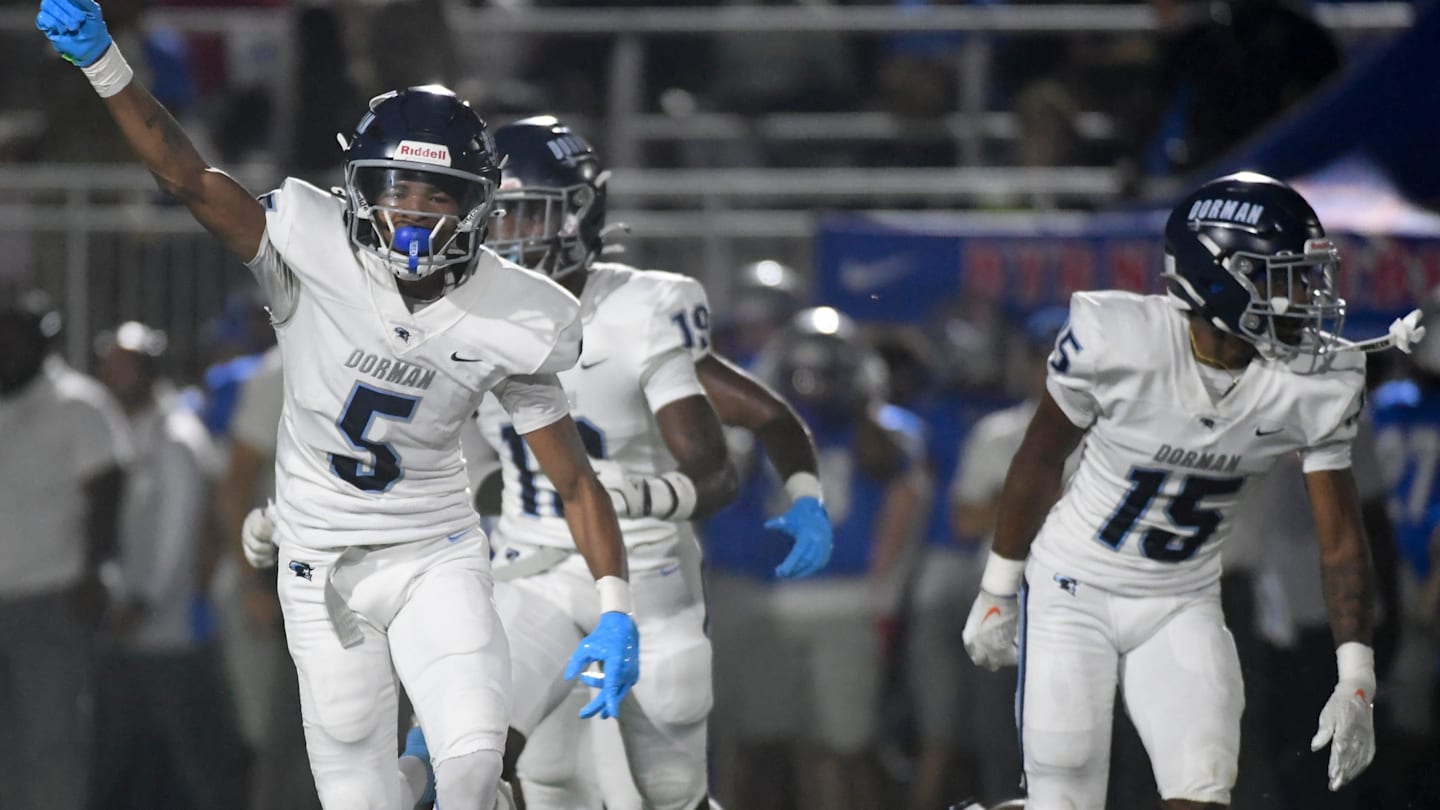 South Carolina high school football final scores, results — October 24, 2025