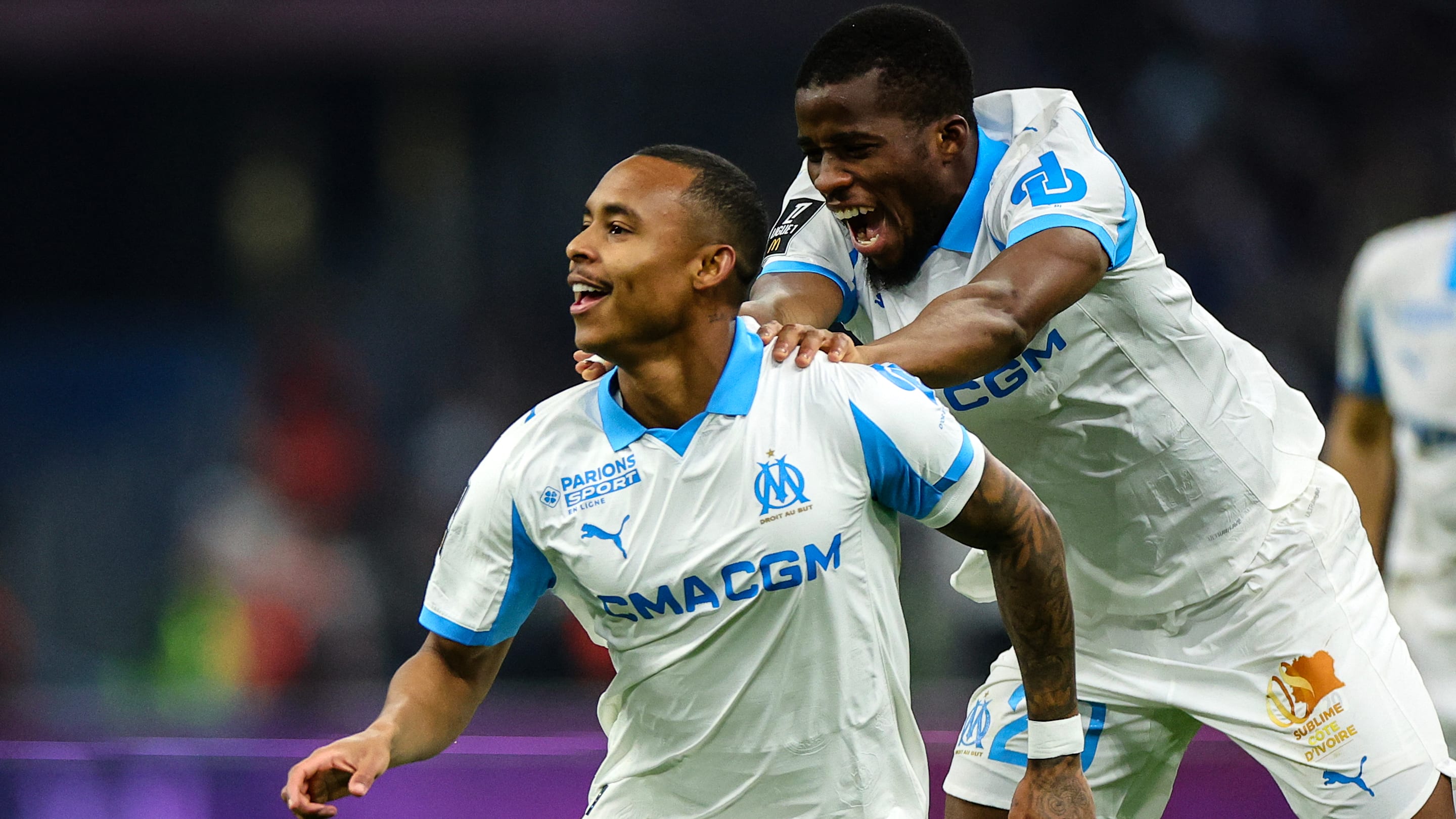 OM - OL (3-2) : Les notes de la remontada folle de Marseille grâce à Paixao et Aubameyang