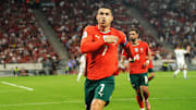 Cristiano Ronaldo foi às redes no confronto mais recente entre Portugal e Hungria 