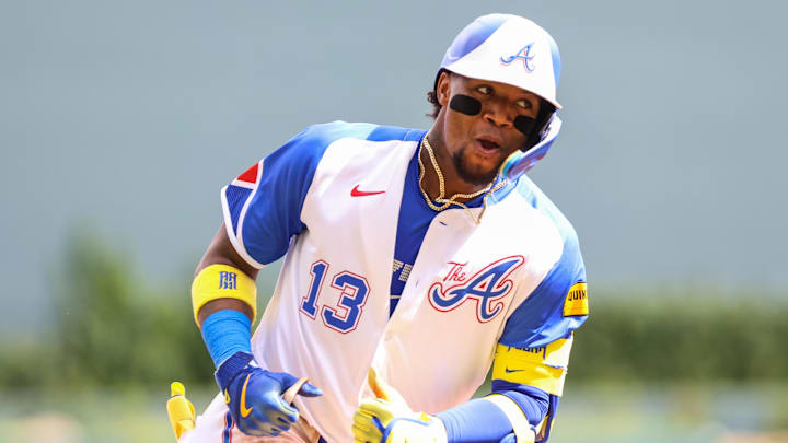 The Braves star has been unreal and he took to another level last week The Braves star has been unreal and he took to another level last week