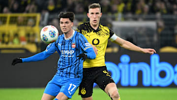 Nico Schlotterbeck im Einsatz gegen Heidenheim