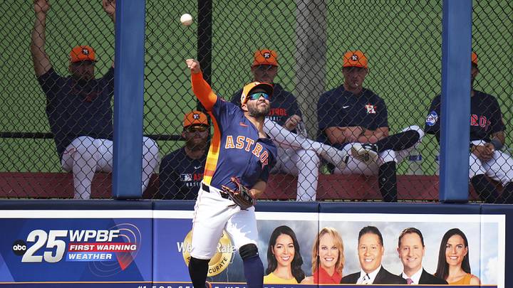 Houston Astros player Jose Altuve (27)