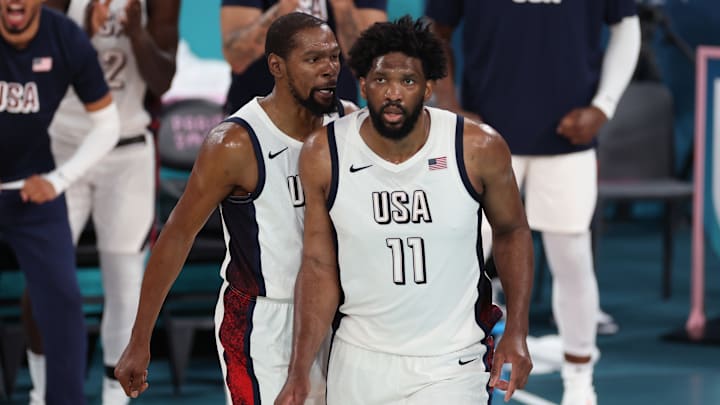 Kevin Durant and Joel Embiid won a gold medal together at the 2024 Paris Olympics. Could they be on the verge of teaming up in Philly?