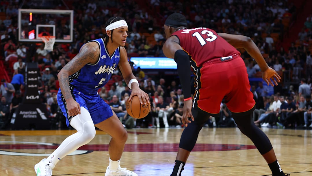 Paolo Banchero, Orlando Magic and Bam Adebayo, Miami Heat