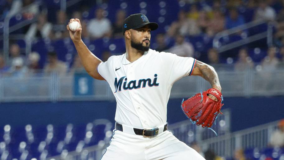 Miami Marlins starting pitcher Sandy Alcantara