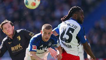 Miro Muheim und Jordan Torunarigha (r.) Miro Muheim und Jordan Torunarigha (r.)