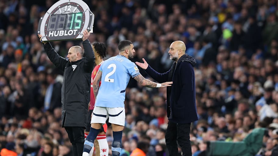 Kyle Walker, Pep Guardiola