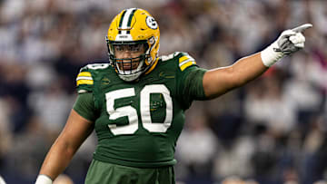 Green Bay Packers right tackle Zach Tom