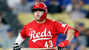 Cincinnati Reds first baseman Sal Stewart