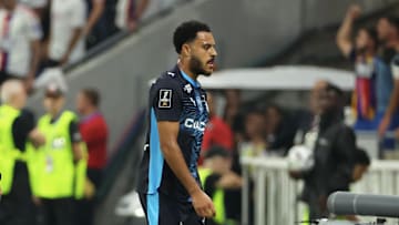 CJ Egan Riley, après son expulsion face à Lyon.