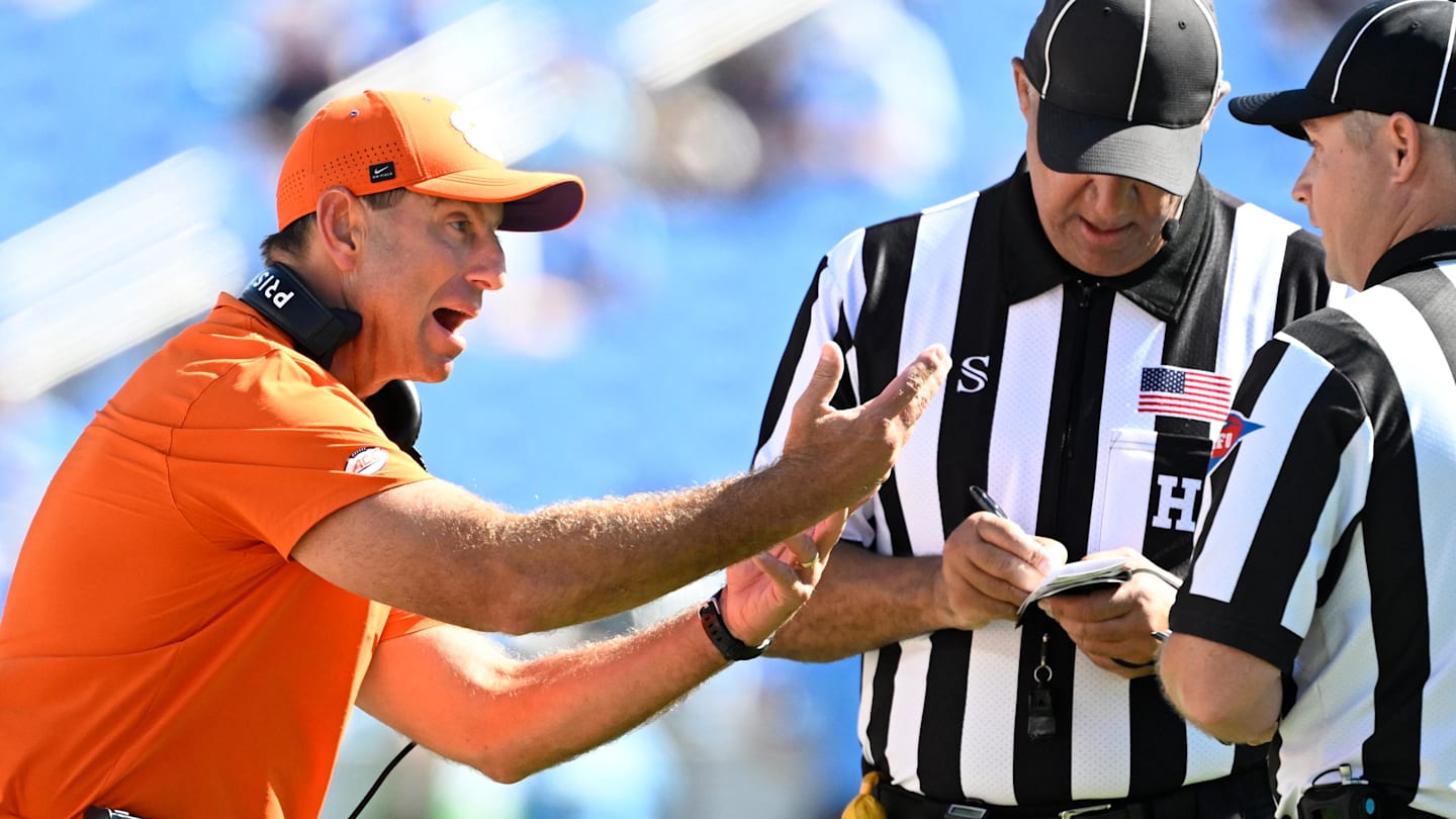 Clemson’s Dabo Swinney Went On Fiery Rant About Officiating In College Football