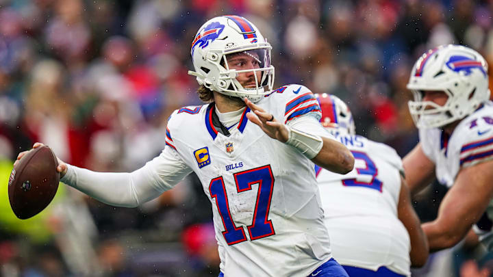 The Buffalo Bills and quarterback Josh Allen are +800 to win the Super Bowl. The Buffalo Bills and quarterback Josh Allen are +800 to win the Super Bowl.