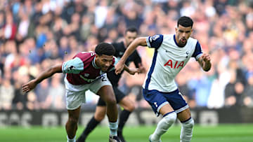 Dominic Solanke on the ball against West Ham United