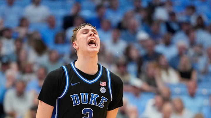 Cooper Flagg's status for the rest of the ACC tournament is in doubt.