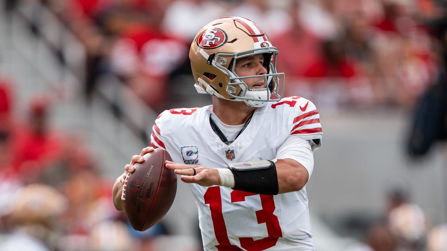 Brock Purdy Injury Uncertainty Causes 49ers vs. Texans Odds to Flip in NFL Week 8