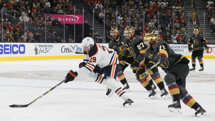 Edmonton Oilers v Vegas Golden Knights