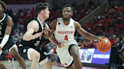 LJ Cryer's points total is set at 16.5 for Houston's Sweet 16 game against Purdue.