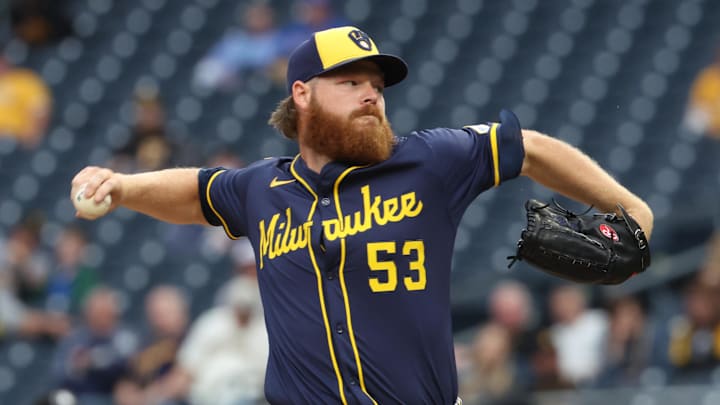 Brewers pitcher Brandon Woodruff landed on the 15-day injured list. Brewers pitcher Brandon Woodruff landed on the 15-day injured list.