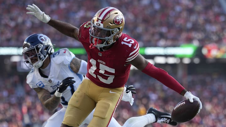 San Francisco 49ers wide receiver Jauan Jennings faces the Indianapolis Colts in Week 16. San Francisco 49ers wide receiver Jauan Jennings faces the Indianapolis Colts in Week 16.