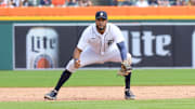 Jeimer Candelario tuvo una destacada temporada con los Tigres de Detroit 