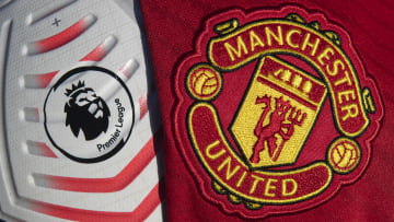 The Official Nike Premier League Match Ball and Manchester United Badge
