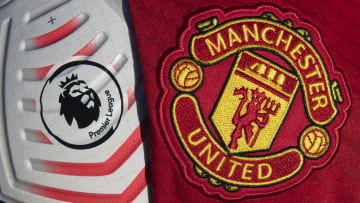 The Official Nike Premier League Match Ball and Manchester United Badge