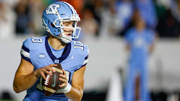 Will UNC QB Drake Maye find himself in a Patriots jersey once April rolls around? 