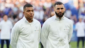 Les deux joueurs coéquipiers en équipe de France