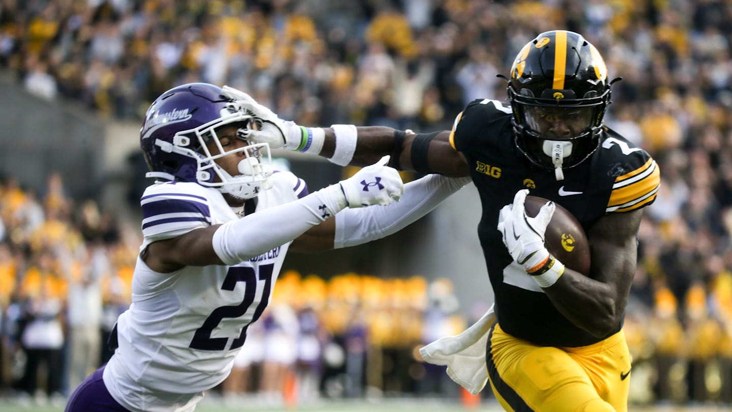 San Francisco 49ers Projected to Draft Iowa Hawkeyes Star Running Back