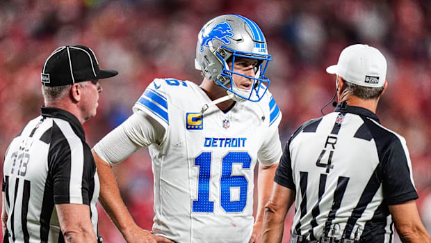 Detroit Lions quarterback Jared Goff