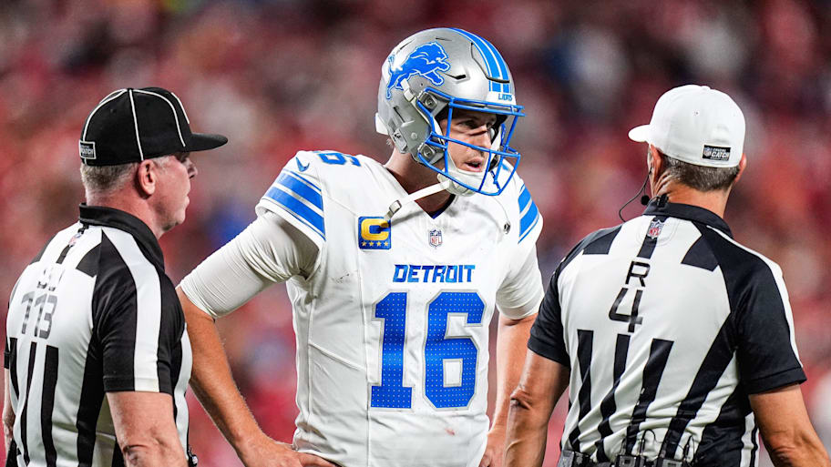 Detroit Lions quarterback Jared Goff