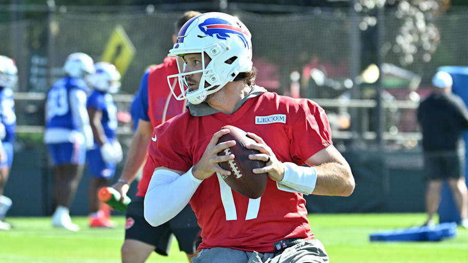Josh Allen looks poised for another prolific season, following up his MVP year. | Mark Konezny-Imagn Images