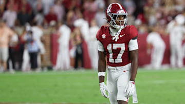 Alabama Crimson Tide wide receiver Lotzeir Brooks (17)