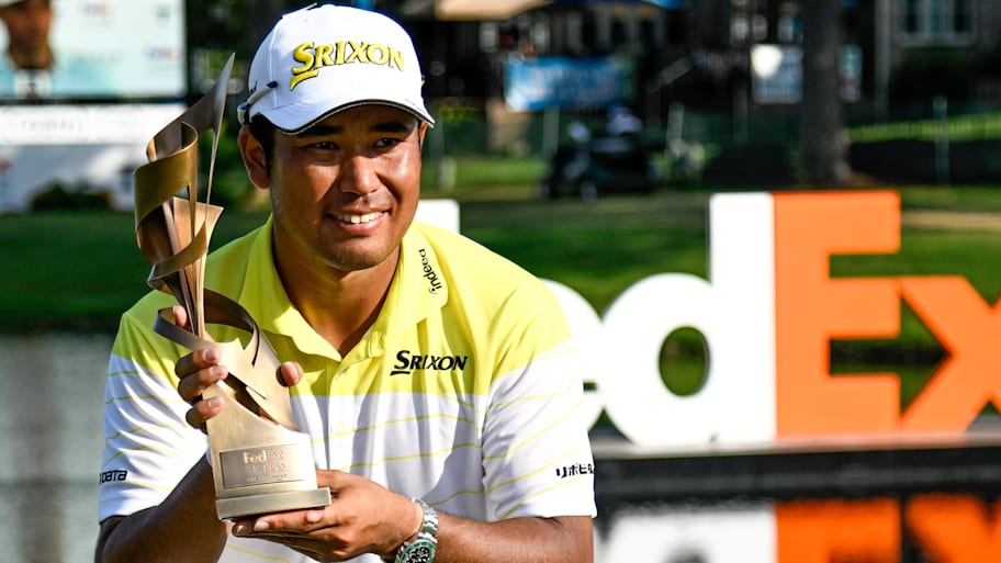 Hideki Matsuyama qualified for the playoffs again and will defend at the opener. | Steve Roberts-Imagn Images