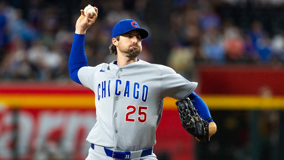 Chicago Cubs pitcher Clay Holmes