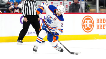 Edmonton Oilers defenseman Brett Kulak (27)