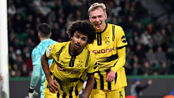 Karim Adeyemi und Maxi Beier Karim Adeyemi und Maxi Beier