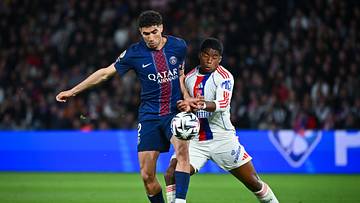Achraf Hakimi et Endrick se sont provoqués lors de la rencontre entre le PSG et l'OL. Achraf Hakimi et Endrick se sont provoqués lors de la rencontre entre le PSG et l'OL.