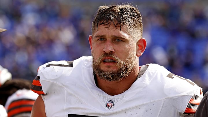 Cleveland Browns guard Wyatt Teller