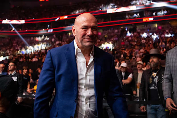 UFC CEO Dana White during UFC 300 at T-Mobile Arena. 