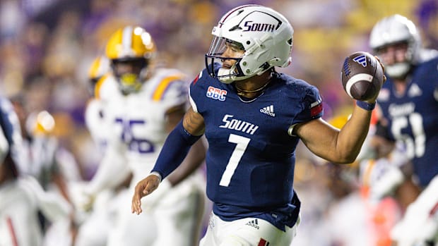Former South Alabama Jaguars quarterback Gio Lopez announced his plans to transfer to UNC in an April social media post.