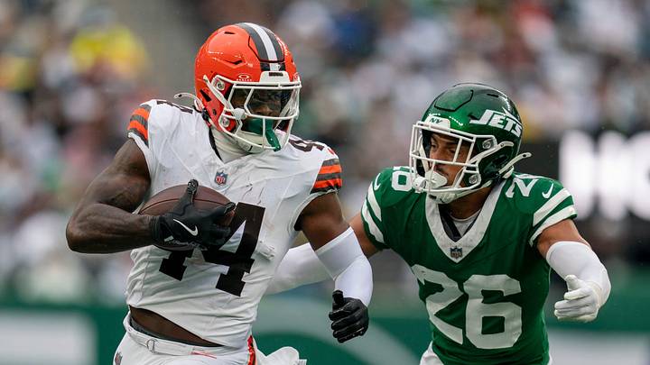 Cleveland Browns tight end Harold Fannin Jr.
