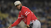 Jansen intentionally balked Ohtani to third base during the bottom of the ninth inning of Saturday's win over the Dodgers. 
