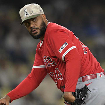 Jansen intentionally balked Ohtani to third base during the bottom of the ninth inning of Saturday's win over the Dodgers. 